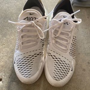 White Nike 270